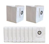 Bolsas de accesorios para aspiradora, bolsa de polvo de repuesto de gran capacidad de 4 L para robot aspirador EZVIZ RE4 Plus (paquete de 10)