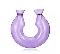 Bolsas de agua caliente Bolsa de botella de agua caliente PVC Transparente Cálido Calmante Calor Doloroso Botella de agua caliente (Color: Patrón 1) (Patrón 2)