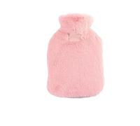 Bolsas de agua caliente Botella de agua caliente de 800 ml, suave para mantener el calor en invierno, protección portátil y reutilizable, funda de felpa, lavable y a prueba de fugas (color: 3) (2)