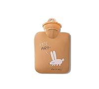 Bolsas de agua caliente Calentador de manos Mini bolsas de botellas de agua caliente Calentador de manos portátil Bolsas de agua para botellas de niña (Color: 3) (5)