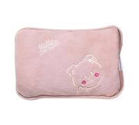 Bolsas De Agua Caliente Con Fundas, Bolsas De Aguas Térmica Calefactable, B-olsas De Aguas Caliente Peluche Eléctrica Hot Water Bag, Para Aliviar El Dolor De Espalda Y Cintura,27x19x4cm