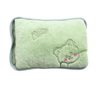 Bolsas De Agua Caliente Con Fundas, Bolsas De Aguas Térmica Calefactable, B-olsas De Aguas Caliente Peluche Eléctrica Hot Water Bag, Para Aliviar El Dolor De Espalda Y Cintura,27x19x4cm