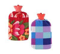 Bolsas de agua caliente para invierno, bolsa de inyección de agua caliente de goma de gran tamaño, 2000ml, calentador de manos, compresa portátil al por mayor