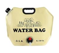 Bolsas de Agua para Acampar, de Agua Plegable,8L Contenedores de Almacenamiento Beber Bolsas - Tanque líquido con asa contenedor de Consumo portátil para Actividades al Aire Libre