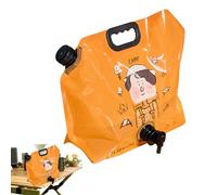 Bolsas De Agua para Camping,Bolsa Contenedora de Agua para Acampada | Bolsa de Hidratación Plegable 8 litros para Senderismo Ciclismo Montañismo