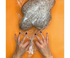 Bolsas de Alimentos 20uds con Cierres Metálicos - 40 x 48 cm, Bolsas Transparentes para Alimentos, Bolsas para Envasar Panettone, Colomba, Galletas, Tartas, Pan - Bolsas Grandes para Alimentos
