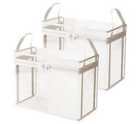 Bolsas de almacenamiento - 2 Baúles Contenedores De Muñecas De Peluche | de Juguetes para Animales de Peluche, Cajas De Almacenamiento De Muñecas De Juguete Para Salón, Habitación, Apartamento,