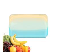 Bolsas De Almacenamiento De Alimentos,Contenedores de Sándwich en Silicona | Bolsas de Silicona para Almacenar Alimentos - Uso en Almuerzo, Fruta, Pan, Refrigerador, Verduras, Viaje y