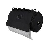 Bolsas de almacenamiento de bolsas de papel de toalla de papel para mangas de papel, cubierta de almacenamiento de papel enrollable, carcasa de papel plegable portátil, que se puede unir fácilmente al