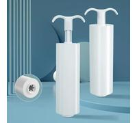 Bolsas de almacenamiento de compresión al vacío transparentes para organizar chaquetas de plumón, colchas, ropa y otros tejidos en casa con bomba manual (60 x 80 cm)