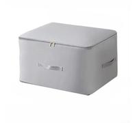 Bolsas de almacenamiento de compresión para colchas, chaquetas y ropa, hechas con nailon para viajes y organización del hogar, con fácil acceso y almacenamiento compacto (gris, 54 x 42 x 60 cm)