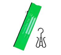 Bolsas de almacenamiento de peluca con percha, bolsas de peluca Almacenamiento con percha | Estuche de peluca - Bastidor resistente al polvo con cremallera para organización de embalaje Dresse de sal