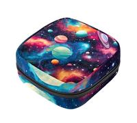Bolsas de almacenamiento de servilletas sanitarias, bolsa de almohadilla menstrual de bola mágica galáctica, bolsa de tela Oxford, bolsas menstruales para lactancia con cremallera para adolescentes,