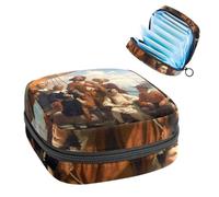 Bolsas de almacenamiento de servilletas sanitarias para mujer, bolsa de almohadilla menstrual de gran capacidad, Columbus Day-114, bolsas para el período menstrual, bolsa de almacenamiento para