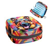 Bolsas de almacenamiento de servilletas sanitarias para mujer, bolsa de almohadilla menstrual de gran capacidad, Sheepdog-450, bolsas para el período menstrual, bolsa de almacenamiento para tampones