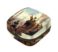 Bolsas de almacenamiento de servilletas sanitarias para mujer, bolsa de almohadilla menstrual de gran capacidad, Columbus Day-1973, bolsas para el período menstrual, bolsa de almacenamiento para