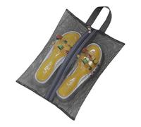 Bolsas de almacenamiento de zapatos | Bolsas de zapatos de viaje | Bolsas impermeables para zapatos con cremallera | Pista de cordón resistente al agua para viajar - Organistas de comp, gris, Consulte