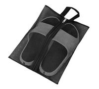 Bolsas de almacenamiento de zapatos | Bolsas de zapatos de viaje | Bolsas impermeables para zapatos con cremallera | Pista de cordón resistente al agua para viajar - Organistas de comp, Negro