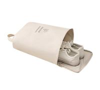 Bolsas de Almacenamiento de Zapatos, Botas de Senderismo, Organizador de Viajes Poeta Polvo con Cremallera para Zapatos de Senderismo, Zapatillas, Zapatos Deportivos y Tacones Altos, Beige,