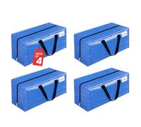 Bolsas de almacenamiento para lavandería con cremalleras, bolsas de mudanza para almacenamiento con asas forzadas, bolsa de almacenamiento de ropa resistente al desgaste, artículos esenciales para