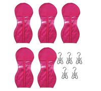 Bolsas de almacenamiento para pelucas, bolsa de almacenamiento de peluca en de reloj de, colgador de peluca no tejido, bolsa de almacenamiento de peluca no tejida con ganchos, estuche de