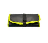 Bolsas de almacenamiento para señuelos, bolsa de almacenamiento portátil de señuelos suaves de pesca con 12 bolsillos de PVC, impermeable y antideslizante, bolsa de almacenamiento de señuelos suaves
