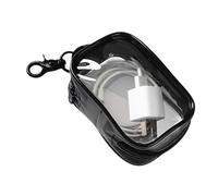 Bolsas de almacenamiento transparentes con cremallera,Bolsas de almacenamiento transparentes - Bolsa pequeña portátil transparente - Bolsas de almacenamiento con cremallera, multifuncionales a prueba