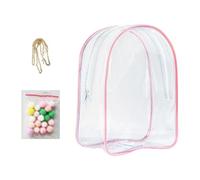 Bolsas de almacenamiento transparentes para muñecas de | Bolso bandolera para niñas para muñecas de - Bolsa de recogida antipolvo para muñecas para desplazamientos diarios, viajes de fin de semana