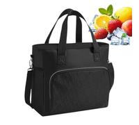 Bolsas de almuerzo aisladas para mujer 11 litros bolsa refrigeradora | Con una correa de hombro ajustable, bolsa de almuerzo aislada para comida perfecta para el trabajo, la escuela, la oficina