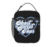 Bolsas de Almuerzo aisladas Short N Sweet Tour Sabrina Carpenter Product Food Box Multifunction Thermal Cooler Lunch Box For School