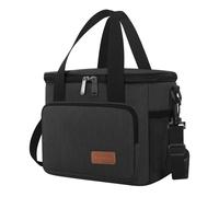 Bolsas de almuerzo Femuar para mujer/hombre, t rmicas, para el trabajo, la oficina, picnic, bolsa t rmica, lonchera a prueba de fugas con correa