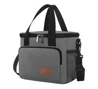 Bolsas de almuerzo Femuar para mujer/hombre, t rmicas, para el trabajo, la oficina, picnic, bolsa t rmica, a prueba de fugas, con correa ajustabl