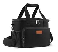 Bolsas de almuerzo Femuar para mujer/hombre, t rmicas, para el trabajo, la oficina, picnic, grandes, a prueba de fugas, con correa ajustable para