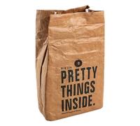 Bolsas de almuerzo marrón: bolsas de almuerzo reutilizables de color marrón, bolsas de papel kraft aisladas para hombres, mujeres y niñas, bolsas de lavado, ya sea que estés en la oficina, en el