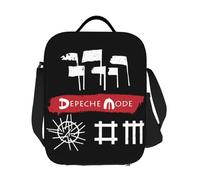 Bolsas de almuerzo personalizadas Depeche Cool Mode Electrónicas Termoaislantes para Rock Recipientes Reutilizables para Comida Bento