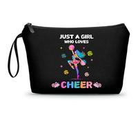 Bolsas de animadora para animadoras, regalos para adolescentes, regalos de animadora, regalos de mujer para cumpleaños, bolsa de maquillaje de animadora, ideas de regalo de Navidad, regalo de