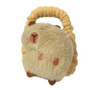 Bolsas de animales peludos para monedas, práctica bolsa de punto para auriculares, bolsa de almacenamiento de felpa organizada para viajes o escuela, bolsa de felpa hecha a mano, Estilo 04, Mass