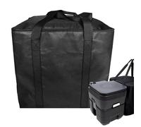 Bolsas de aseo de viaje - Bolsa de almacenamiento de tela Oxford de gran capacidad de 5,3 galones | Bolsa de transporte portátil con 2 asas para senderismo, coches y picnics, Atributo único