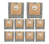 Bolsas De Aspiradora, Compatibles Con Eufy Clean G35+, G40, G40 Hybrid+ Estación De Vaciado Automático, Bolsas De Polvo De Repuesto For Aspiradora(10PCS)