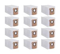 Bolsas de aspiradora compatibles con Xiaomi X10+ / X10 Plus / X20 / X20+ / X20 Plus / M30S / D103CN / M30 Pro / C107, robot aspirador piezas de repuesto(12pcs)