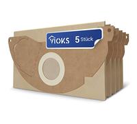 Bolsas de aspiradora de repuesto para Kärcher 6.904 322.0, 5 unidades, bolsas de filtro de papel, bolsas de filtro para aspiradora multiusos en seco y húmedo A 2003 A 2004 A 2014 WD 2.250