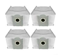 Bolsas de aspiradora para Ecovacs para Deebot X8 Pro, X8 Pro Plus, T50 Pro y T50 Max Pro - 3,3 L de fieltro con carbón activo contra, bolsa de repuesto para robot aspirador (4 unidades)