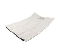 Bolsas de aspiradora para Karcher T7/T9/T12/T Series - Bolsas de repuesto de tela de fibra, selladas (75 x 39 cm) o con cremallera (75 x 48,5 cm), color blanco (B)