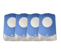 Bolsas de aspiradora para modelo inalámbrico Aero, bolsas de polvo de forro polar reutilizables fuertes con filtración avanzada, se adapta a modelos Nilfisk Alto Samba para Wap (paquete de 4)