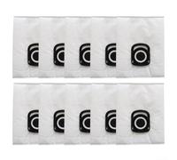Bolsas de aspiradora para modelos Tefal y Moulinex, compatibles con estación de vaciado automático de 3,5 L, filtración fundida y no tejida, paquete de 4/10 (paquete de 10)