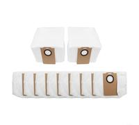 Bolsas de aspiradora para Mova E20 Plus, para HONOR Choice S3 Plus y para TROUVER Q8 Max - 3,5 L bolsas de extracción automática con filtro HEPA de tela no tejida, resistentes e higiénicas, paquete de