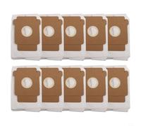 Bolsas de aspiradora robot para Roomba para combo 105 405 505, bolsas de polvo vacías automáticas con filtro HEPA, piezas de repuesto de capacidad de 3 L (paquete de 10)