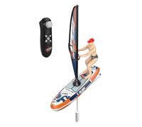 Bolsas de baño Robo, Barcos de Juguete flotantes, Barcos de baño interactivos | Juego de navegación en la Piscina Impermeable de 2,4 GHz con Luces LED, Robo a batería, Juego de Moto de Agua para