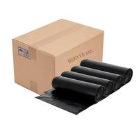 Bolsas de basura 90x115 cm para cubo de comunidad 180L. Caja con 20 rollos de 10 uds