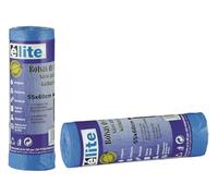 Bolsas de Basura Azules Perfumadas 30L con Autocierre - Pack 120 Unidades (10 Rollos x 12 Bolsas) - Antigoteo, Resistentes y Fáciles de Separar - 55x60 cm, MD3314